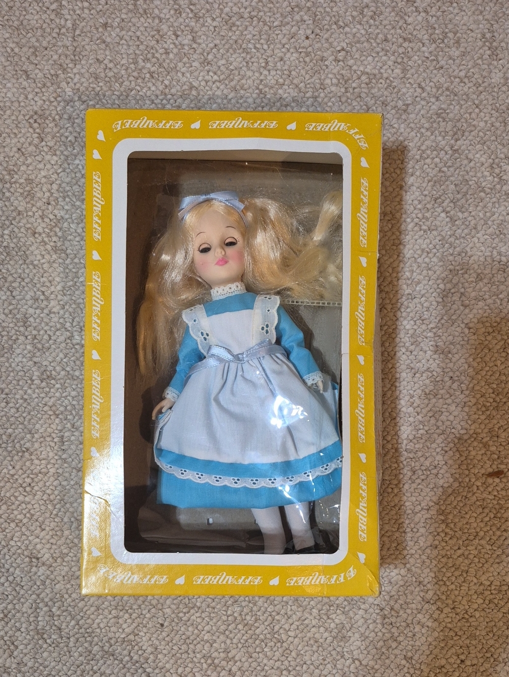 Vintage Effanbee Alice in Wonderland Storybook Doll – Blue Dress